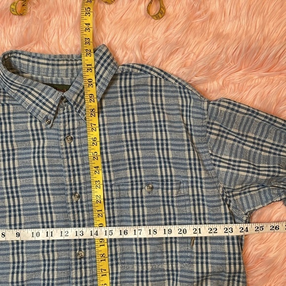 Timberland Men’s Blue Button Long Sleeve Size XL - Picture 6 of 6